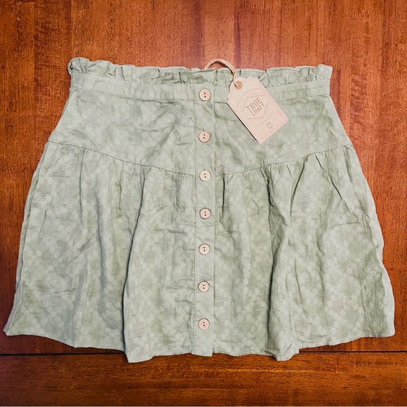 True Craft Dresses & Skirts - True Craft olive cotton skirt